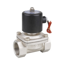 Stainless Steel 2WB-40 Diaphragm Type Electric Water Fluid Solenoid Valve